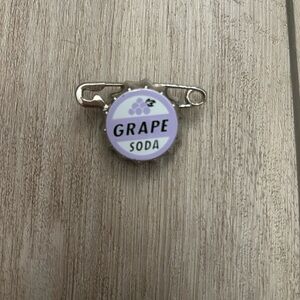 Disney Pixar Up Ellie Badge grape soda bottlecap pin